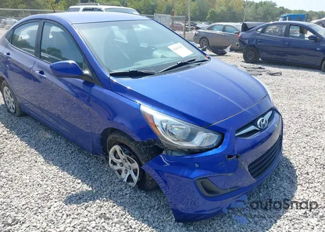 2014 Hyundai Accent Gls from USA, damaged, VIN KMHCT4AE1EU684638